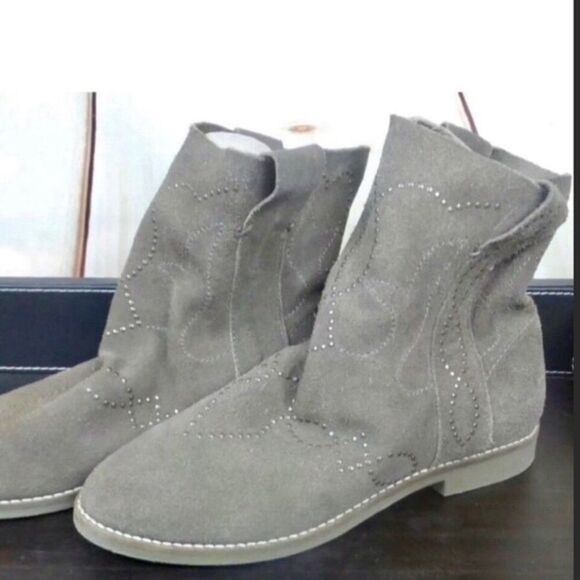 Yellow Box Boots Booties Size 8 Light Brown - Picture 9 of 9